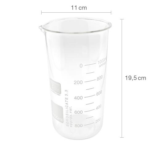 TEQLER | Becherglas hoch 1000ml (T135835)